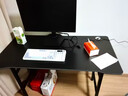 瑤穎電腦桌折疊桌家用電競桌辦公桌學(xué)生學(xué)習桌書(shū)桌YLZ01黑色100*60cm 曬單實(shí)拍圖