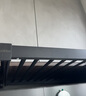 卡貝洗衣機(jī)隱形晾衣架抽拉式上方洗烘套裝抽拉支架阻尼深56cm黑色1個(gè) 曬單實(shí)拍圖