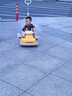 麥格萌兒童電動車四輪1-3-5歲男女寶寶搖搖車遙控玩具車可坐人周歲禮物 推桿款【遙控+藍牙+哄娃搖擺】 男女寶寶百天生日禮品 曬單實拍圖