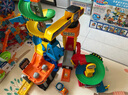 偉易達（Vtech）兒童玩具神奇軌道車(chē)智能趣味吊塔聲光音樂(lè )翻斗車(chē)男孩女孩生日禮物 曬單實(shí)拍圖