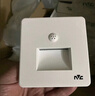 雷士（NVC）地腳燈人體感應(yīng)智能雷達(dá)小夜燈地腳燈86嵌入過道走廊燈 銀灰款 曬單實拍圖