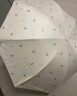 天堂 防紫外線(xiàn)晴雨傘三折 雨傘黑膠防曬太陽(yáng)傘遮陽(yáng)晴雨傘 甘酪白 曬單實(shí)拍圖