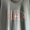 Gap男女裝純棉印花logo短袖T恤基礎款寬松上衣 灰藍印花 L (175/96A) 亞洲尺碼 曬單實(shí)拍圖