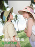 偶森兒童防曬帽遮陽空頂帽3-15歲男女童太陽帽子披風(fēng)戶外海邊沙灘登山 曬單實拍圖