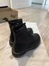 馬丁博士（Dr.Martens）英倫經(jīng)典款通勤光面皮黑色高幫工裝冬馬丁靴1460瘋馬皮 36 曬單實(shí)拍圖