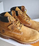 添柏嵐（Timberland）官方踢不爛男款大黃靴馬丁靴防潑水偏大|A27TP A27TPW/小麥色 TB1 僅批次不同 41 鞋內長(cháng)：25.5cm 曬單實(shí)拍圖