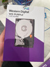 西部數據（WD）2TB 監控級機械硬盤(pán) WD Purple 西數紫盤(pán) SATA 64MB CMR垂直 安防存儲 3.5英寸 WD23PURZ 曬單實(shí)拍圖