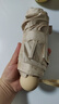 太陽(yáng)傘女防曬防紫外線(xiàn)膠囊傘五折晴雨兩用高級廣告傘 米色-8骨全遮光-單傘 曬單實(shí)拍圖
