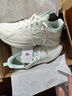 安踏漫步丨跳繩女鞋跑鞋休閑鞋減震跑步鞋女 【革面】象牙白/泡沫綠/粉-8 39 曬單實(shí)拍圖