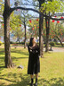 達芙妮黑色馬丁靴女款2025秋季爆款厚底增高小皮靴炸街酷颯英倫風(fēng)中筒靴 黑色  D624017 37 曬單實(shí)拍圖