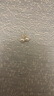 傾齡999純銀天然淡水珍珠耳釘女防堵養耳洞小耳環(huán)高級耳骨釘耳飾6-7mm 曬單實(shí)拍圖