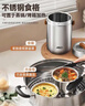 愛(ài)仕達（ASD）飯盒保溫提鍋316L不銹鋼真空保溫桶2.5L便攜保溫便當盒RWS25T10WG 曬單實(shí)拍圖