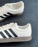 adidas T頭鞋 VL COURT復(fù)古板鞋德訓(xùn)鞋男女阿迪達(dá)斯輕運(yùn)動(dòng) 漢玉白/黑色/樹脂黃   42 曬單實(shí)拍圖