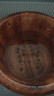 川柏香實(shí)木泡腳桶木桶洗腳盆木桶家用足浴桶泡腳木質(zhì)香柏木碳化木制腳盆 30cm 【高溫碳化穴位按摩】+艾草60包 曬單實(shí)拍圖