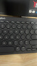 羅技（Logitech）K380 時(shí)尚系列 鍵盤(pán) 藍牙辦公鍵盤(pán) 無(wú)線(xiàn)鍵盤(pán) 女友 便攜超薄筆記本鍵盤(pán) 深灰色 拆封99新 曬單實(shí)拍圖