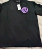 UR2025秋季新款男裝潮流街頭感毛巾繡章仔短袖T恤UUY450010 黑色 M 曬單實(shí)拍圖