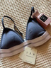 Calvin Klein內(nèi)衣【七夕禮物摩登引力帶】25夏女ck無鋼圈羅紋三角文胸QF8248AD FCG-深空藍 M 曬單實拍圖
