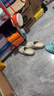名創(chuàng)優(yōu)品（MINISO）洞洞鞋女男夏季外穿沙灘涼鞋防滑厚底踩屎感包頭涼拖鞋骨白38-39 曬單實拍圖