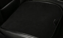 獵賓（LIEBIN）羊毛汽車(chē)坐墊冬季毛絨單片保暖短羊絨座墊三件套后排通用女神椅墊 【100%純羊毛】神秘黑-主副駕2張 曬單實(shí)拍圖