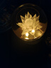 吉祥緣 蓮花燈水晶燈充電招財(cái)插電LED觀音長明燈家用佛堂USB新款神臺(tái) 3.5寸水晶燈/對【蓮花】 曬單實(shí)拍圖