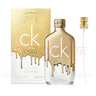 Calvin Klein香水卡爾文克雷恩CK ONE中性淡香炫金be生日送女友送男友520禮物 CK one 100ml（炫金版） 曬單實(shí)拍圖