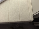 西子紗飄窗坐墊高級感輕奢飄窗墊窗臺墊四季通用款窗臺防護墊子臥室定制 包邊款泰迪絨奶白【打理方便】 定制聯(lián)系客服下單 曬單實(shí)拍圖
