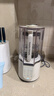 摩飛電器（Morphyrichards）破壁機(jī) 家用1.5L多功能柔音豆?jié){機(jī)加熱全自動(dòng)榨汁機(jī)攪拌機(jī) 3-4人預(yù)約保溫隔音降噪輔食機(jī)MR8201白 曬單實(shí)拍圖
