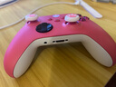 XBOX微軟xbox手柄Series X/S無線控制器XSX新款XSS藍(lán)牙PC電腦游戲手柄 xbox手柄 浪漫粉【送線/支架】 曬單實拍圖