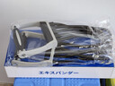 美津濃（MIZUNO）擴胸拉力器拉力繩練肩健身家用胸肌臂力訓練繩彈力帶黑 曬單實(shí)拍圖