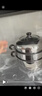 蘇泊爾SUPOR 蒸鍋真味鮮不銹鋼雙層復(fù)底28cm蒸魚鍋加高鍋蓋蒸籠EZ28BS04 曬單實(shí)拍圖