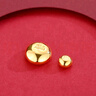 領(lǐng)豐金黃金豆豆AU9999足金實(shí)心真金豆子收藏節(jié)日禮物送女友節(jié)日小金豆 金豆1g 曬單實(shí)拍圖