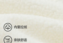巴拉巴拉童裝兒童衛衣男童女童加絨高領(lǐng)打底上衣秋冬裝假兩件內搭 奶白10501 130 cm 曬單實(shí)拍圖