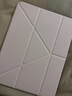 zoyu iPad Air7保護套2025款Pro11殼帶筆槽Air6第十代5適用蘋(píng)果iPad11平板Y折mini7亞克力13英寸防彎 奶油白【配鋼化膜】 2025/2024款Air7/6【11英寸】 曬單實(shí)拍圖