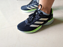 adidas領(lǐng)航系列Supernova Eterno舒適隨心暢跑慢跑鞋男女阿迪達斯   黑色/亮金屬鐵灰/綠   40 曬單實(shí)拍圖