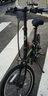 大行（DAHON）20寸8速男女折疊車(chē)P8青春版KAC081消光黑 曬單實(shí)拍圖