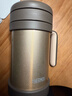 膳魔師（THERMOS）保溫杯子500ml不銹鋼帶茶漏商務(wù)辦公馬克咖啡泡茶杯TCMF-501 GL 曬單實(shí)拍圖