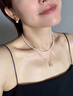 BEAUFINA珠寶 akoya海水珍珠耳釘18k金耳飾女精致優(yōu)雅守護(hù)系列極光正圓 6.5-7mm 曬單實(shí)拍圖