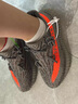 阿迪達斯Yeezy350夏日透氣男鞋灰橙椰子休閑鞋GW1229 38 曬單實(shí)拍圖