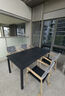 藤朝家具（Teng chao jia ju）鋁合金戶(hù)外桌椅套裝庭院桌椅組合防銹室外院子露天臺休閑桌椅 標準款：8椅+180CM拼花桌 升級鋁合金框架+塑木面板 曬單實(shí)拍圖