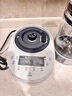 摩飛電器（Morphyrichards）低音破壁機(jī)家用全自動(dòng)豆?jié){機(jī)水豆分離免煮免泡料理機(jī)變頻降噪預(yù)約保溫大容量榨汁機(jī)MR8202 MR8202A椰奶白【不銹鋼內(nèi)蓋】 曬單實(shí)拍圖
