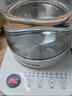 AUX奧克斯養(yǎng)生壺煮茶壺燒水壺電熱水壺開水壺恒溫玻璃花茶壺暖奶器24H保溫1.8L家用辦公室小型【國家補貼】 奶白色【升級316不銹鋼+茶漏】 1.8L 曬單實拍圖