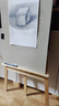 中盛畫材畫架美術(shù)生畫板架素描工具木質(zhì)畫架子油畫架折疊小黑板架子兒童繪畫工具廣告展示架 曬單實拍圖