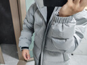 君羽羽絨服男25年秋冬新款700蓬經(jīng)典時(shí)尚白鵝絨服SE62019 淺灰 M 推薦121-140斤 曬單實(shí)拍圖