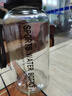 【送杯套】大容量加厚玻璃杯子便攜噸噸杯茶水分離帶杯套泡茶水杯 透明 1000ml噸噸桶 1只裝 曬單實(shí)拍圖