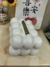 樂(lè )卡利 創(chuàng  )意泡泡云朵紙巾盒彈簧升降車(chē)載客廳桌面家用紙抽盒高級感白色 曬單實(shí)拍圖