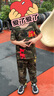 赤尹童裝兒童迷彩套裝男童夏裝短袖學(xué)生軍訓(xùn)服帥氣3中大童6-9歲夏令營(yíng) 軍綠色（兩件套：短袖+長(zhǎng)褲） 130 建議身高1.2米左右 曬單實(shí)拍圖