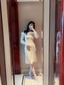 PJJUU新娘香檳色婚鞋秀禾不累腳絕美高跟鞋女訂婚鞋子七夕送女生高跟鞋 香檳金6.5厘米 37 曬單實(shí)拍圖