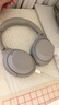 索尼（SONY） WH-1000XM4無線藍(lán)牙耳機(jī)智能降噪頭戴式高解析度重低音耳麥 電腦游戲辦公網(wǎng)課學(xué)習(xí)出街圖書館宿舍 鉑金銀 曬單實拍圖