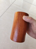悅木東南越南紅木工藝品擺件圓形素面筆筒緬甸花梨木整木實木木質(zhì)文房四寶 迷你直筒款-整木無拼原木無漆 曬單實拍圖
