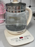 九陽(yáng)（Joyoung）0膠水養生壺 1.5L煮茶器 玻璃花茶壺 316不銹鋼燒水壺電熱水壺 WY301 曬單實(shí)拍圖
